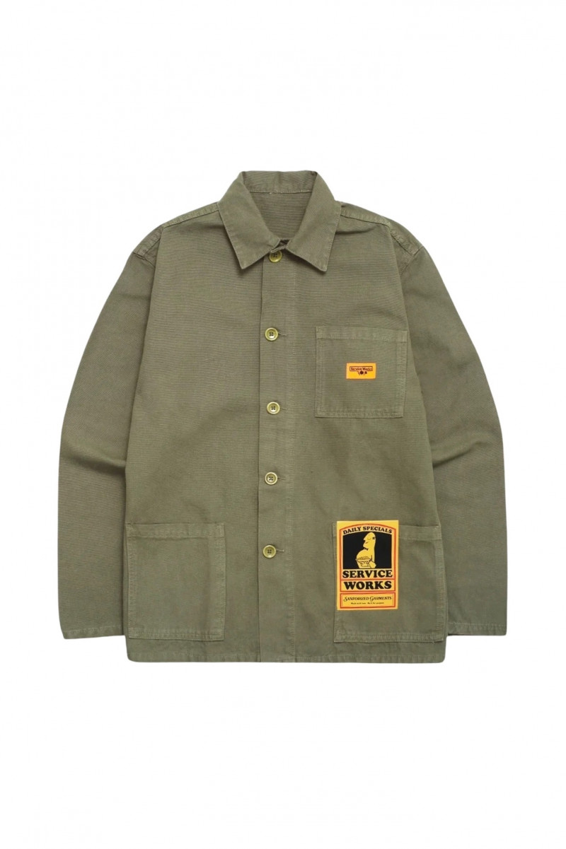Куртка Service Works Classic Coverall Jacket 1039 Куртка Service Works Classic Coverall Jacket 1039